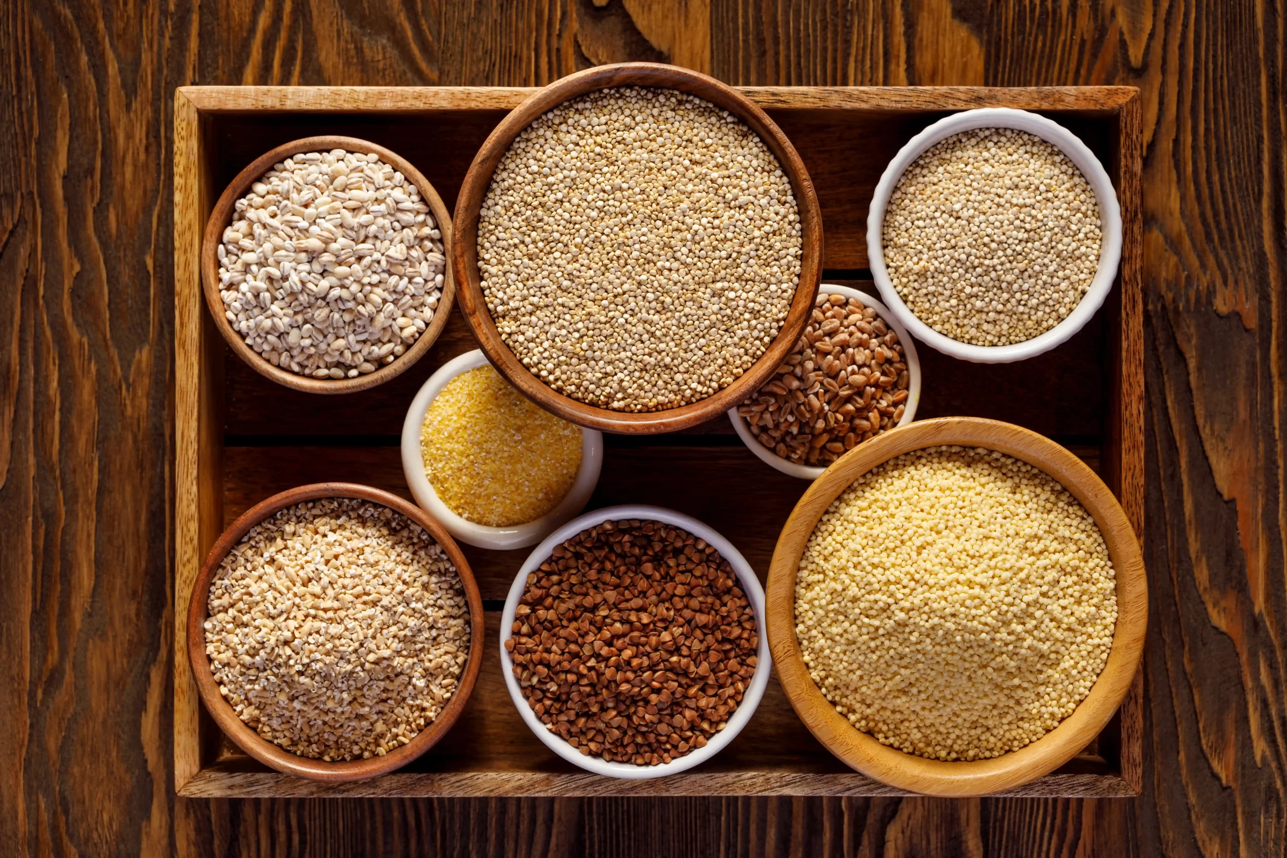 Tipos de grãos para cultivo